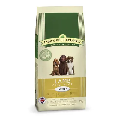 Jwb Junior Dog Lamb & Rice Kibble 15kg