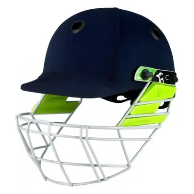 (M, Blue/Green/Silver) Kookaburra Mens Pro 600F Cricket Helmet