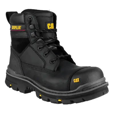 (7 UK, Black) Caterpillar Gravel Inch Mens Black Safety Boots