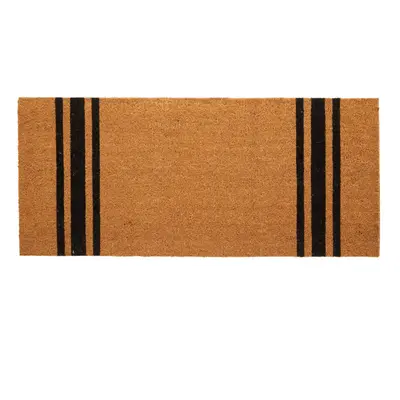 Premier Housewares Black Stripe Doormat