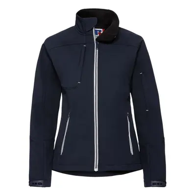 (XS, French Navy) Russell Women/Ladies Bionic Softshell Jacket