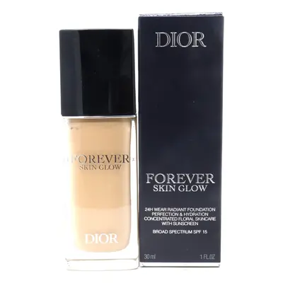 (2WP Warm Peach/Glow SPF 15) Dior Forever Skin Glow Hydrating Foundation 1.0oz/30ml New With Box