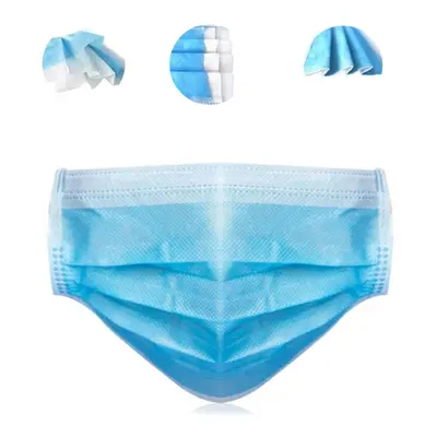 (100pcs) Disposable Masks Anti Particulate Layer Protective with CE Certification