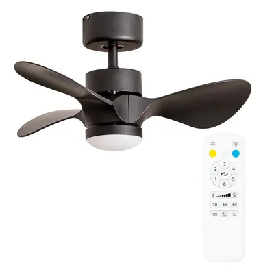 ValueLights Inch Integrated LED Ceiling Fan with Remote Control, Blades, Timer and Speed Functio