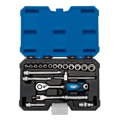 Metric Socket Set, 1/4"" Sq. Dr. (20 Piece)