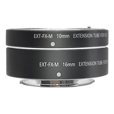 10mm 16mm Macro Auto Focus Extension Tube Adapter for Fuji X FX Mount Ring X-T20 XT2 X-T10 XT4 X