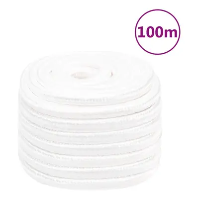 (white, mm/ m) Marine Rope Dock Coil Boat Line Polypropylene Rope Multi Sizes Multi Colours