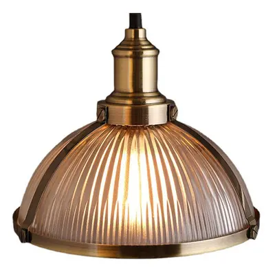 (Bronze) Retro Industrial DIY Glass Vintage Ceiling Light Chandelier Pendant Lamp Fixture AC110-