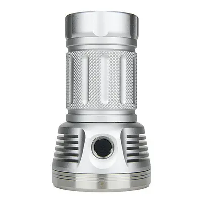 (Silver, 4000k) High CRI Super Bright Searching Flashlight