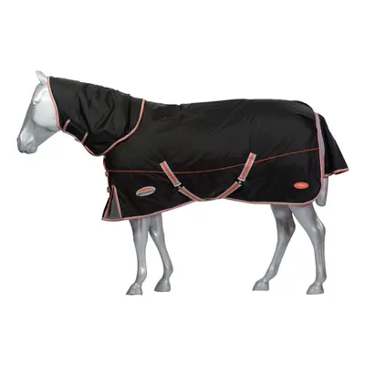 (5' 6", Black/Silver/Red) Weatherbeeta Comfitec Premier Therapy Tec Detachable Neck Horse Turnou