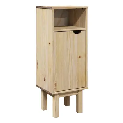 vidaXL Bathroom Cabinet Storage Cabinet Cupboard Vanity Unit Solid Wood Pine