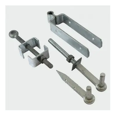 TIMco AFH600G Adj Gate Hinge Set Galv 600mm Pack of