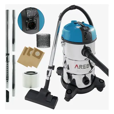 AREBOS Industrial Vacuum Cleaner 5-in-1 Wet and Dry Vacuum Cleaner W Ash /Fireplace / Grill with