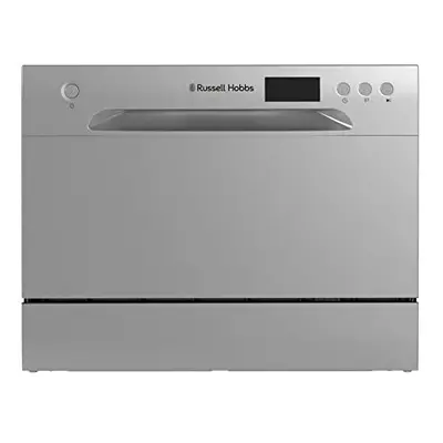 Russell Hobbs RHTTDW6S Freestanding Compact Dishwasher, Eco mode, place settings, Noise level: d