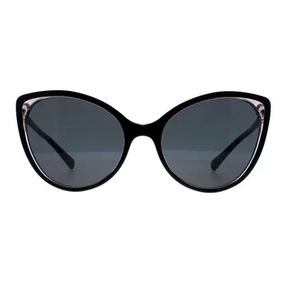 Bvlgari Sunglasses BV8246B Black Grey Transparent Dark Grey