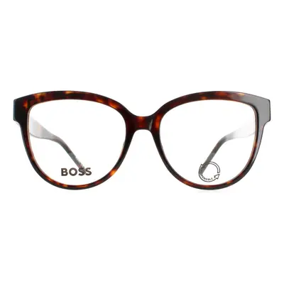 Hugo Boss Glasses Frames BOSS 086 Dark Havana Women