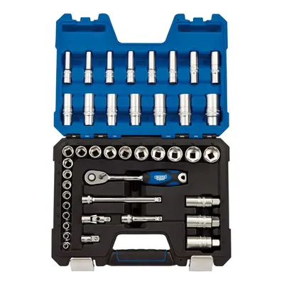 Metric Socket Set, 3/8"" Sq. Dr. (42 Piece)