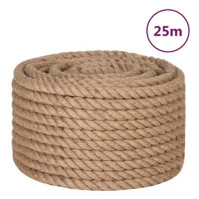 (25 m/ mm) vidaXL Rope 100% Jute Natural Hemp Cord Sisal Rope Multi Purpose Rope Cable