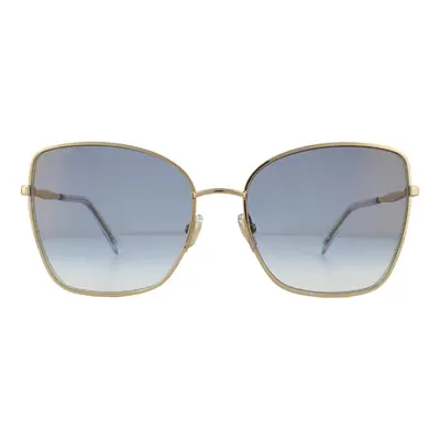 Jimmy Choo Sunglasses ALEXIS/S 1V Rose Gold Blue Gradient