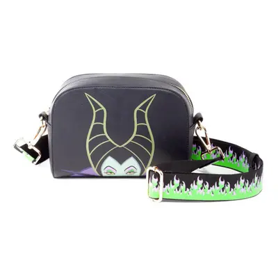 Disney Maleficent Maleficent Character Face Shoulder Bag With Flaming Sho LB802811MMA