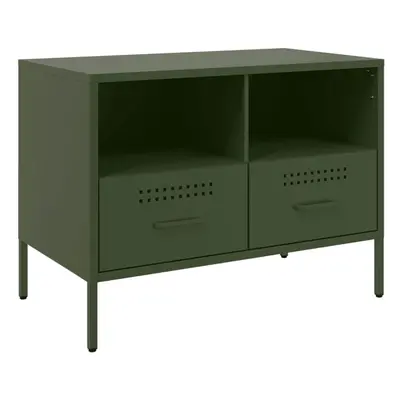 (green, pcs) vidaXL TV Cabinets TV Stand TV Unit Hifi Cabinet pcs Black Cold-rolled Steel