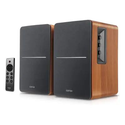 Edifier R1280DBS Active 2.0 Bluetooth Bookshelf Speaker Set - Brown