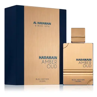 Al Haramain Amber Oud unisex Eau De Parfum Spray (Blue Edition) 3.4 oz