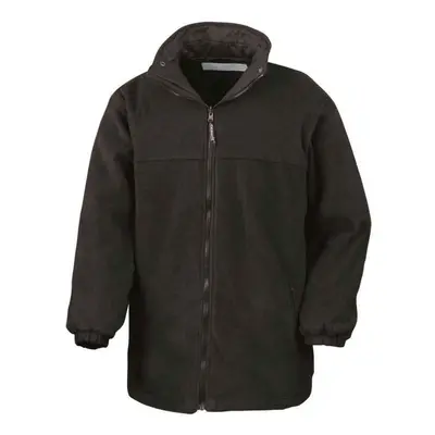 (L, Brown/Brown) Result Mens StormDri Reversible Waterproof Jacket