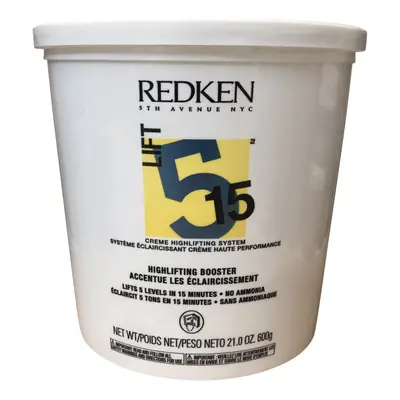 Redken Lift 5/15 Powder Tub Highlifting Booster Tub 21.0 OZ