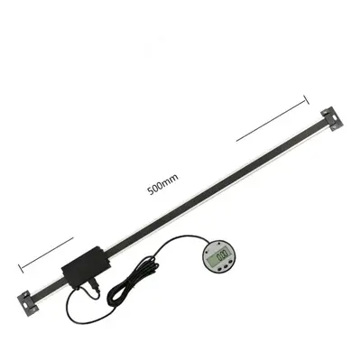 (500mm) 100mm to 600mm Linear Scale Digital Display Ruler Horizontal Vertical Dual-purpose Machi