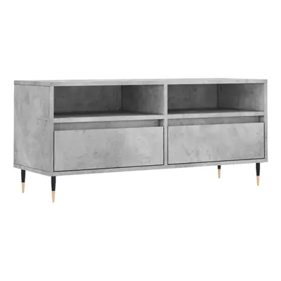 vidaXL TV Cabinet TV Unit Media Cabinet TV Stand Concrete Grey Engineered Wood