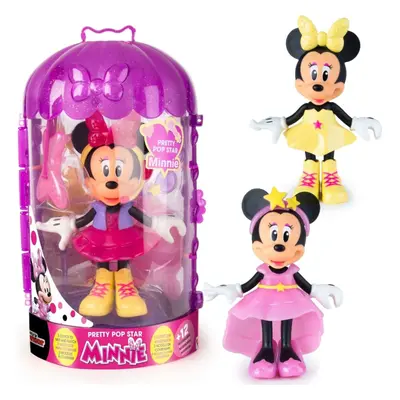 Disney Minnie Mouse Mini Pretty Pop Star Doll with Wardrobe Outfits