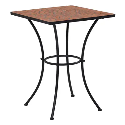 Mosaic Bistro Table Terracotta cm Ceramic