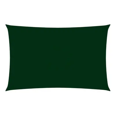 Sunshade Sail Oxford Fabric Rectangular 2x5 m Dark Green