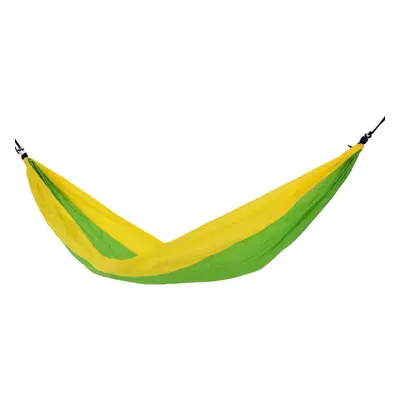 (Yellow + Green) People Outdoor Leisure Hammock for Camping Travel