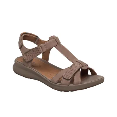 (7 UK, Taupe) Clarks Womens/Ladies Un Adorn Vibe Leather Sandals