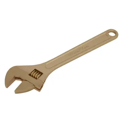 300mm Non-Sparking Adjustable Wrench - 36m Jaw Capacity - Beryllium Copper