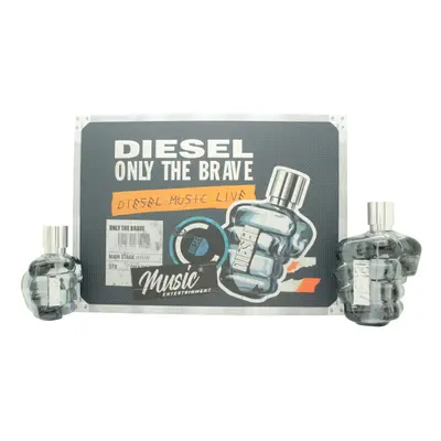 Diesel Only The Brave Gift Set 125ml EDT + 35ml EDT