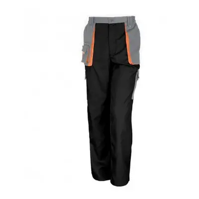 (XS, Black/Grey) Result Work-Guard Mens Lite Trousers