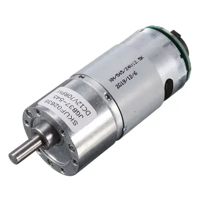 DC 12V 70RPM Gear Reducer Motor with Encoder Geared Reduction Motor