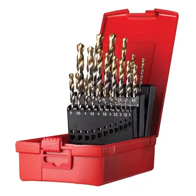 A095 Set HSS-Tin Jobber Drills (24-Pce)