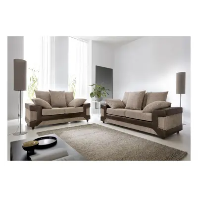 (Brown) Dino 2+3 Seater Sofas