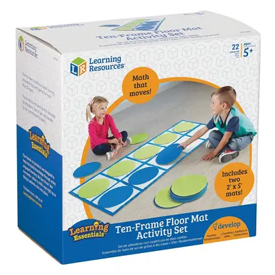 Learning Resources Ten-Frame Floor Mat Activity Set