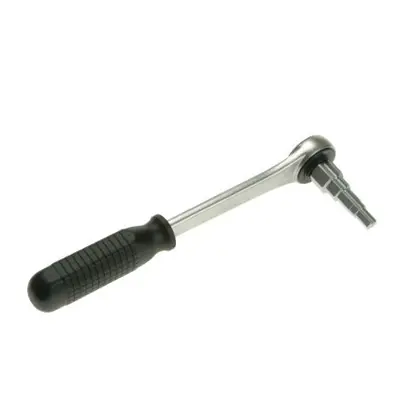 MON2048 Radiator Stepped Wrench and Ratchet,Black & Grey