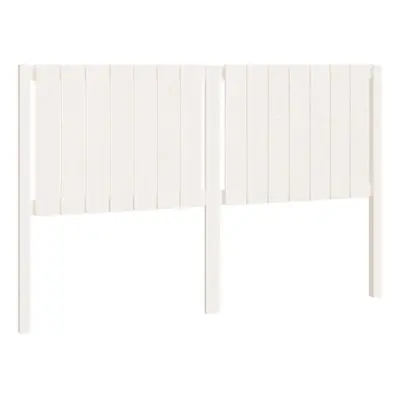 (white, 165.5 x x cm) vidaXL Bed Headboard Home Bedroom Decorative Bed Header Panel Solid Wood P