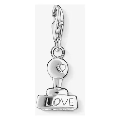 THOMAS SABO Silver Love Stamp Charm 1312-001-12