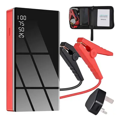 Car Jump Starter, 600A Peak 12V Output Portable Battery Booster (Gasoline Engines below 3.0 L), 