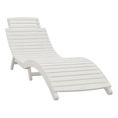 (1 sunlounger) vidaXL Sun Lounger Recliner Outdoor Chair Wooden Sunbed Solid Wood Acacia