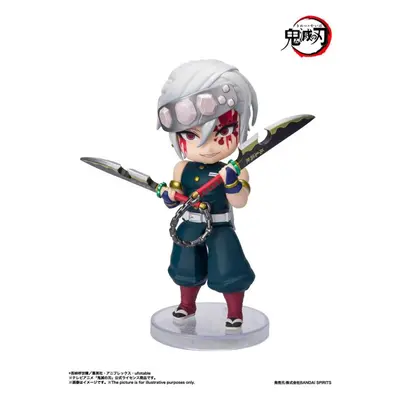 Bandai Demon Slayer: Kimetsu No Yaiba Figuarts Mini Action Figure Tengen Uzui Sound Breathing - 