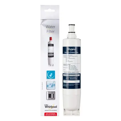 Whirlpool SBS200 Side-By-Side Fridge Water Filter Cartridge, White